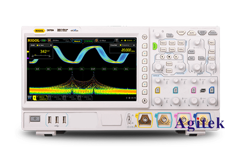 普源MSO7054数字示波器测量频率的方法