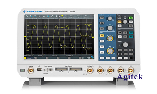 罗德与施瓦茨RTM3004示波器测电压的使用方法