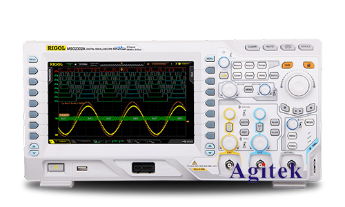 普源MSO2102A示波器测量频率的方法