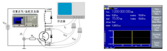 泰克信号发生器在分析IGBT电路的开关波形应用(图2)