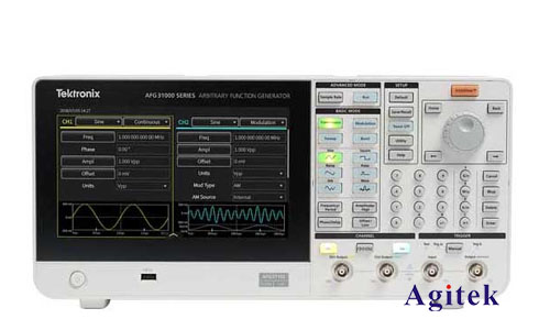 泰克AFG31151任意波函数发生器的正弦波输出(图1)