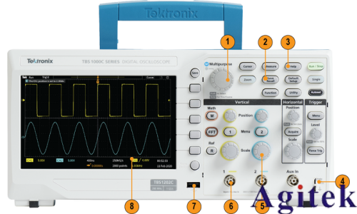 泰克TBS1000C 系列数字存储示波器技术资料(图1) 泰克TBS1000C 系列数字存储示波器技术资料(图1)