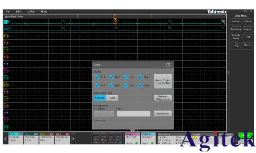 泰克示波器4,5和6系列MSO如何实现示波器多通道测试(图12) 泰克示波器4,5和6系列MSO如何实现示波器多通道测试(图12)
