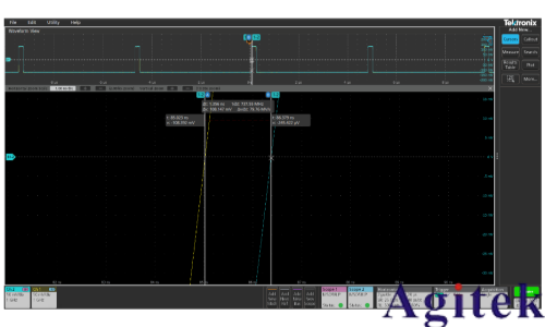 泰克示波器4,5和6系列MSO如何实现示波器多通道测试(图16) 泰克示波器4,5和6系列MSO如何实现示波器多通道测试(图16)
