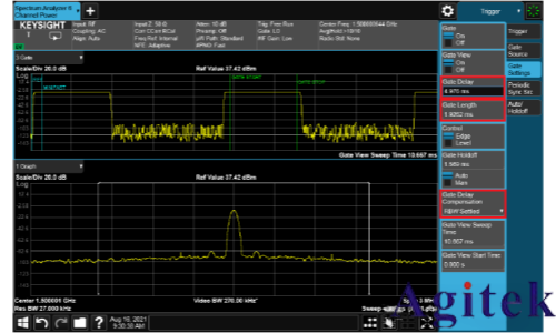 keysight是德频谱分析仪的时间门控测量详解(图11) keysight是德频谱分析仪的时间门控测量详解(图11)