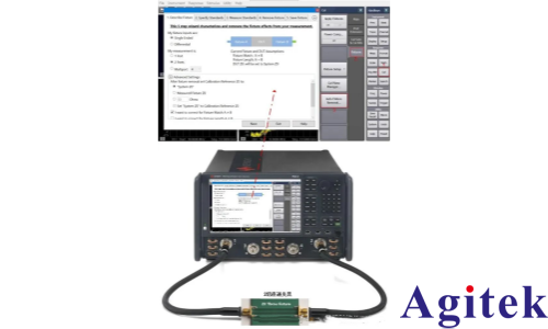 如何使用网络分析仪的AFR功能(即自动夹具移除功能)?