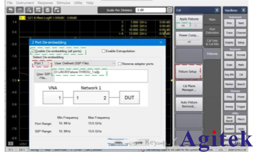 如何使用网络分析仪的AFR功能(即自动夹具移除功能)?(图8)