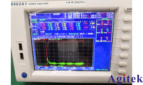 青智功率计8730C直流电机启动电流测试(图8)