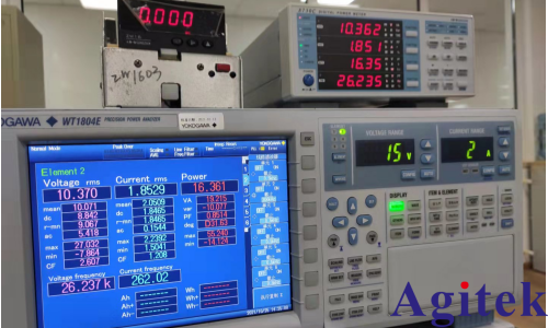 青智相功率计8730C评估PWM调速器控制直流电机的功率变化(图6)
