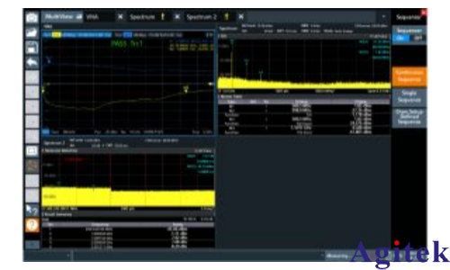 R&S®ZNL矢量网络分析仪结合网络分析和频谱分析进行放大器特性测量(图2)