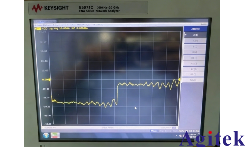 Keysight是德科技E5071C双端口网络分析仪输出功率低维修案例(图1)
