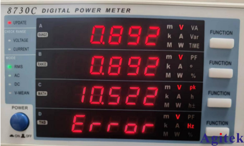青智8730C功率计测试点火器点火电压峰值的试验   (图3)