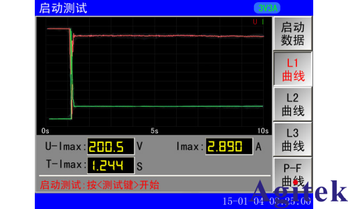 青智功率分析仪电机启动方式的测试(图3) 青智功率分析仪电机启动方式的测试(图3)