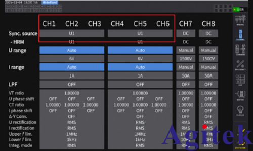 功率分析仪 PW8001多相电机的功率测量方法(图11) 功率分析仪 PW8001多相电机的功率测量方法(图11)