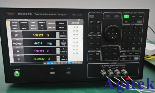 阻抗分析仪TH2851+CS-4电感值（频响）测试(图5)