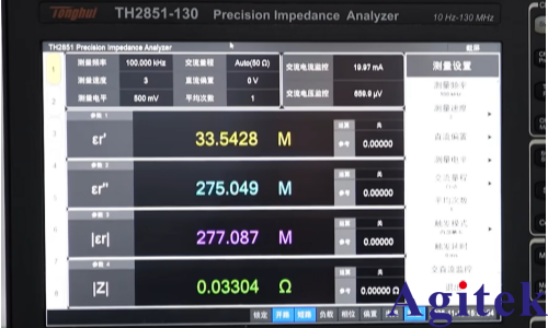 TH2851阻抗分析仪测量介电常数应用方案(图7)