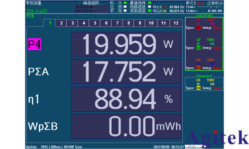 青智8962A1高精度功率分析仪测试变频压缩机控制器性能的试验(图3) 青智8962A1高精度功率分析仪测试变频压缩机控制器性能的试验(图3)