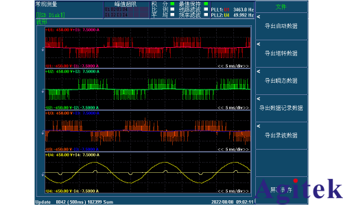 青智8962A1高精度功率分析仪测试变频压缩机控制器性能的试验(图5) 青智8962A1高精度功率分析仪测试变频压缩机控制器性能的试验(图5)