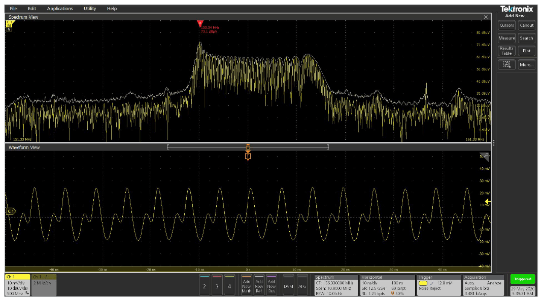 如何使用泰克4、5和6系列混合信号示波器逐步排除电磁干扰(图21)