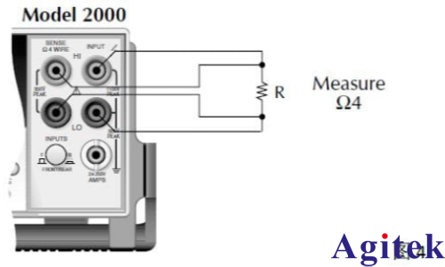 吉时利数字万用表DMM6500四线测试法(图4)