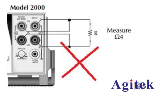 吉时利数字万用表DMM6500四线测试法(图5)