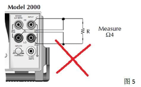 吉时利数字万用表四线测试法是什么？(图5)