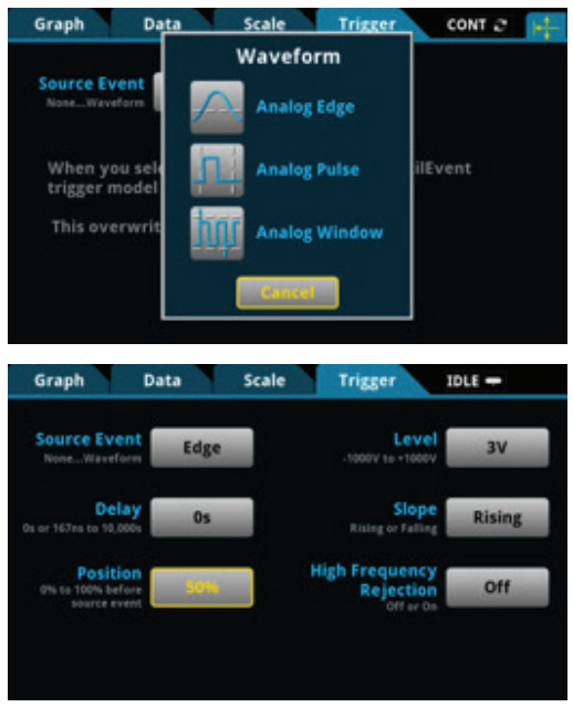 吉时利数字万用表DMM7510对上电和断电瞬态进行特性分析(图2) 吉时利数字万用表DMM7510对上电和断电瞬态进行特性分析(图2)